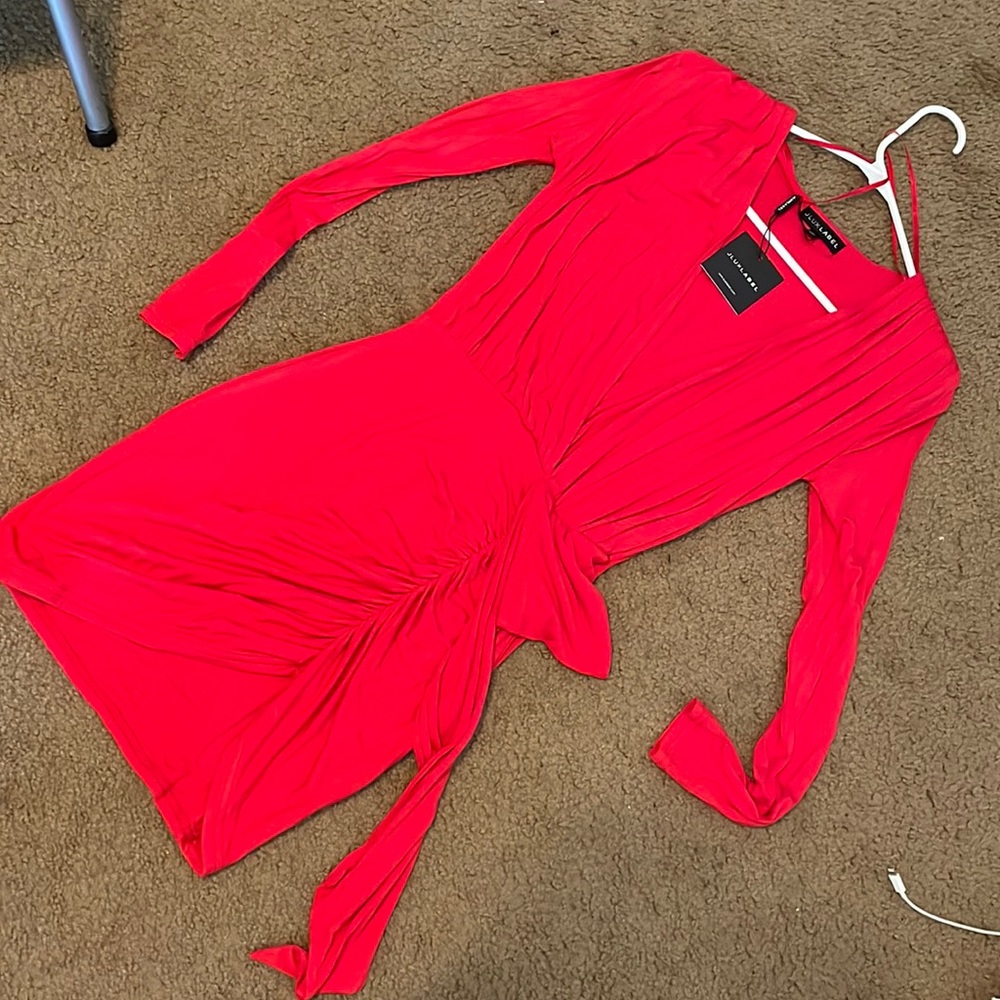 Red dress